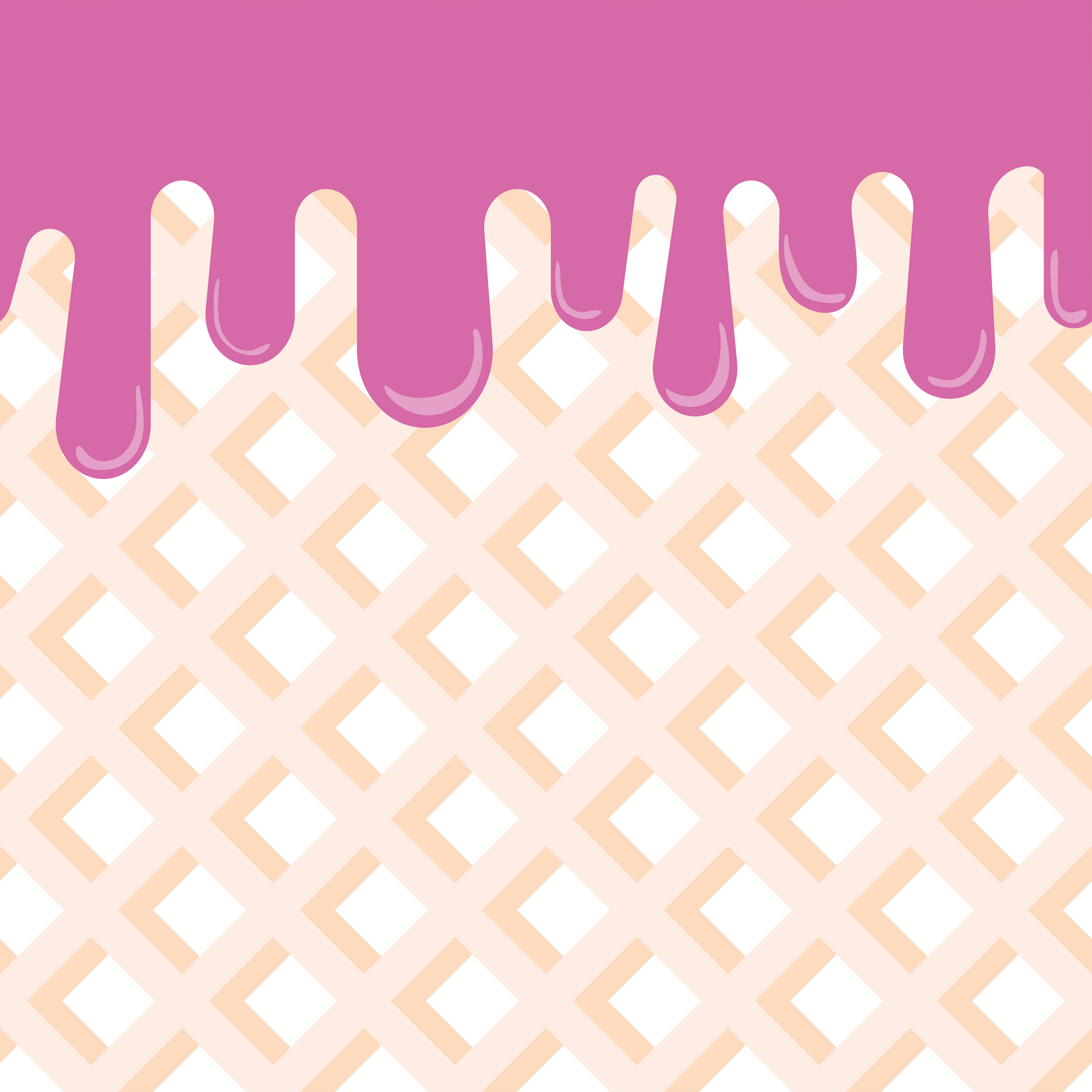 ice cream background seamless pattern